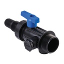 Multiconector Para Tinaco 1 1/2", Con Valvula y Tuerca Union, Rotoplas [310054]