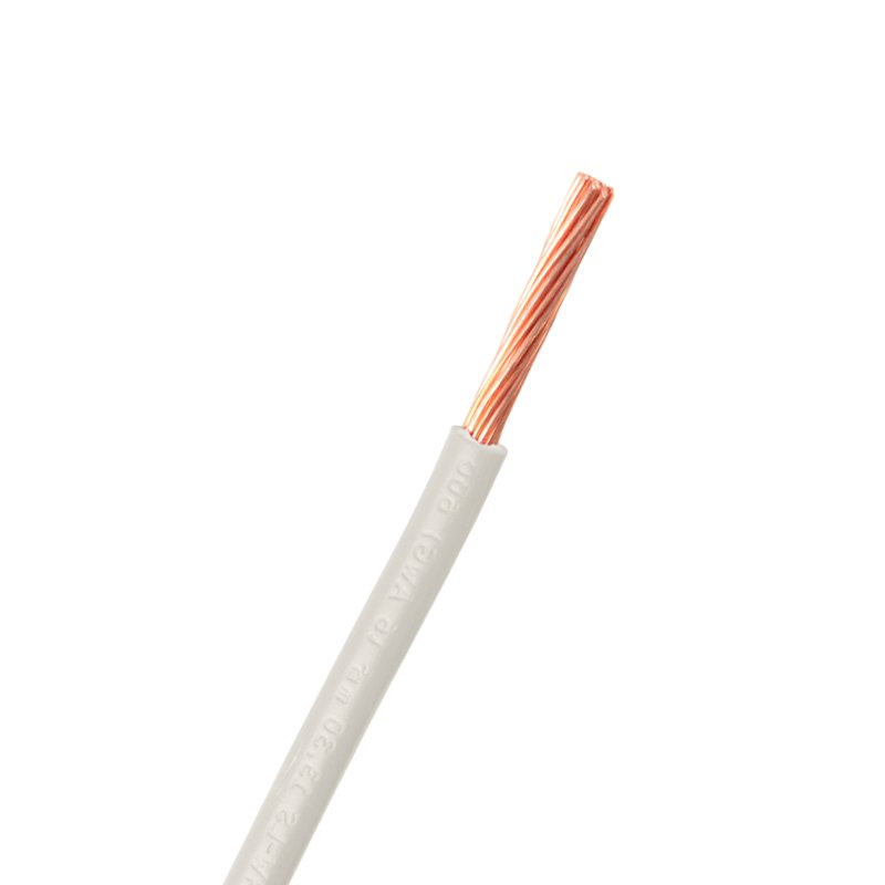 Cable De Cobre #10, Blanco, Por Metro, IUSA [397459]