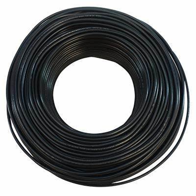 Cable De Cobre #8, Negro, Por Metro, IUSA [399350]