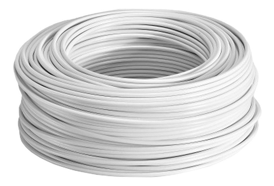 Cable De Cobre #8, Blanco, Por Metro, IUSA [399351]
