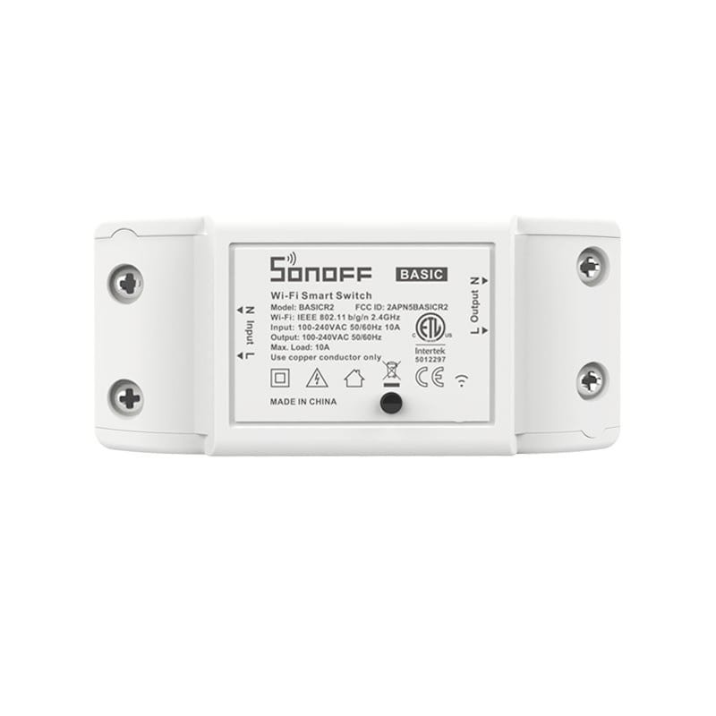 Interruptor Inteligente WIFI BASIC R2, 10 A, Sonoff [BASICR2]
