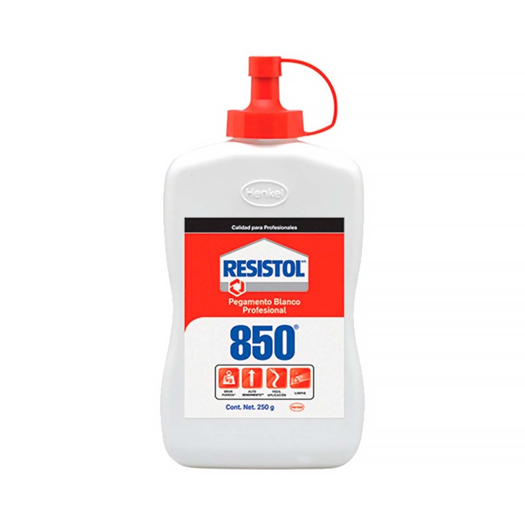 Pegamento Blanco 850 Profesional 250 g, Resistol [7501028815551]