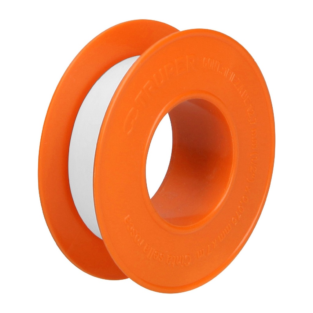 🆎🔵Cinta Teflón De 1/2" x 7 m, Truper o CNX [12520 & CINT13-6M]