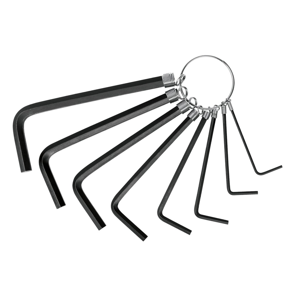 🆎🔵Juego De 8 Llaves Allen Estándar, Tipo Llavero, Pretul o Lion Tools [21850 & L1452]