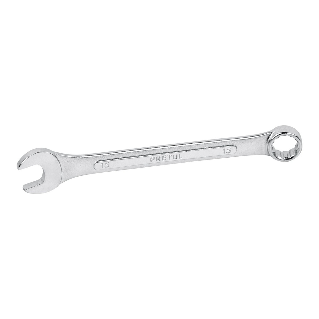 Llave Combinada 15 mm, Milimétrica, Pretul [21909]