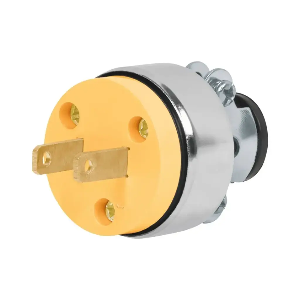 Clavija Industrial Blindada, 15 A, Polarizada, Igoto [CL-2P-MA]