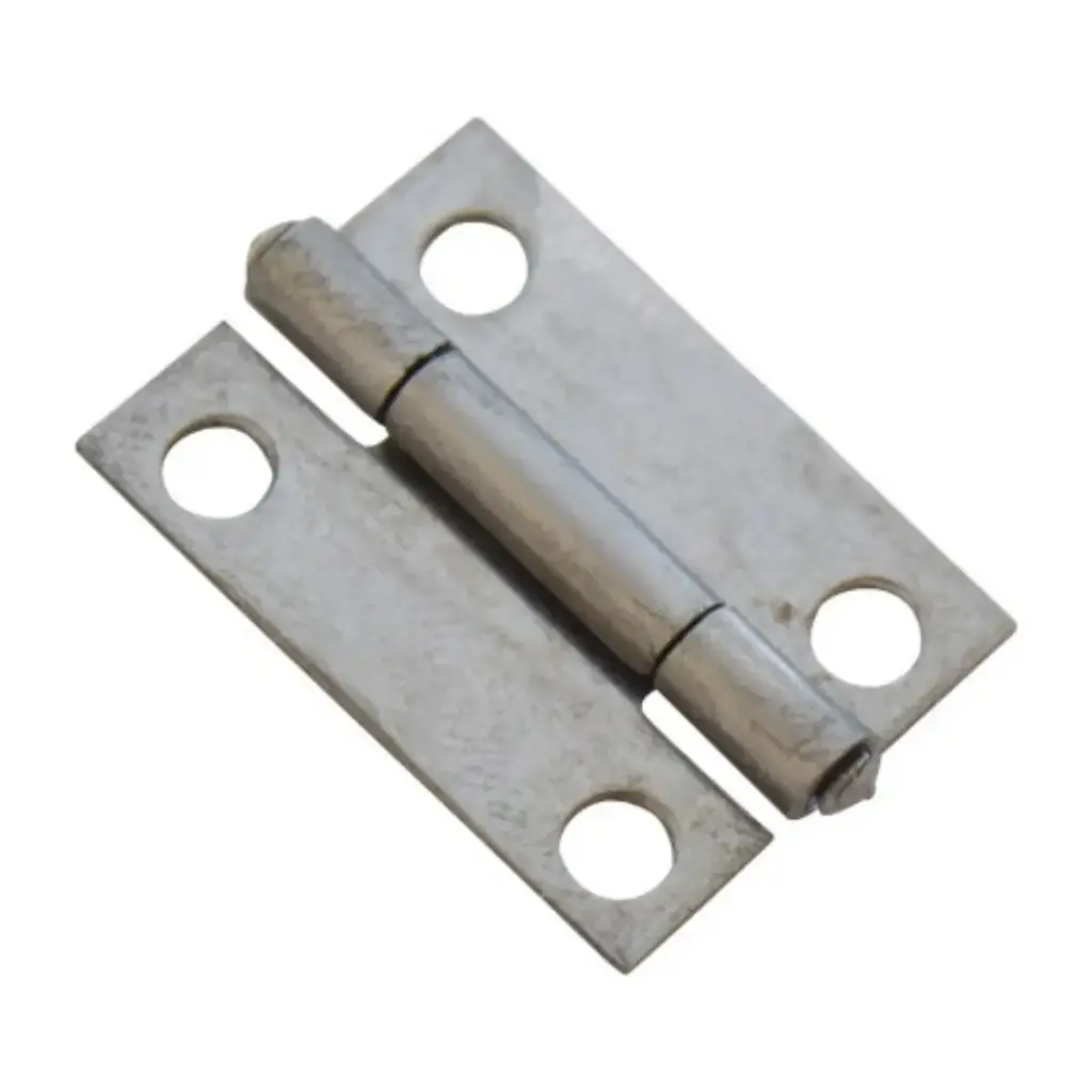 Bisagra Rectangular 1 x 7/8", Acero Pulido, Aksi [106418]