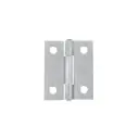 Bisagra Rectangular 1 1/2 x 1 3/16", Acero Pulido, Hermex [43186]