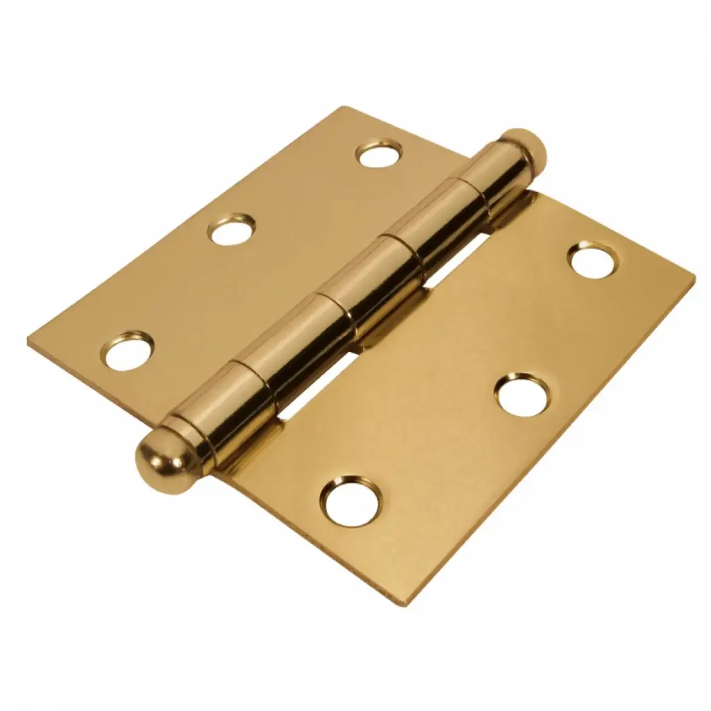 Bisagra Rectangular 2 1/2" x 1 5/8" Latonado, Aksi [106414]