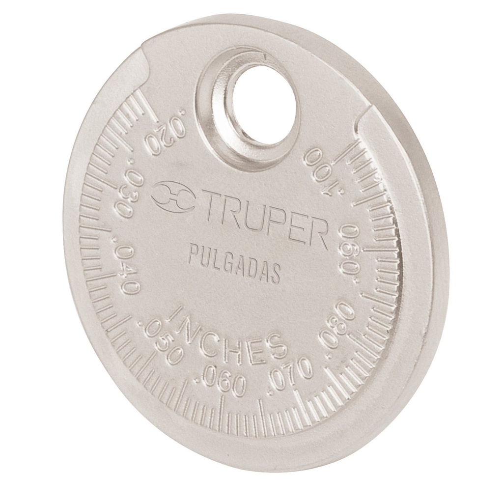 Calibrador Redondo Para Bujias, Truper [14398]