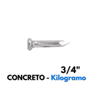 Clavo Galvanizado Para Concreto 3/4", 1 kg [44120]