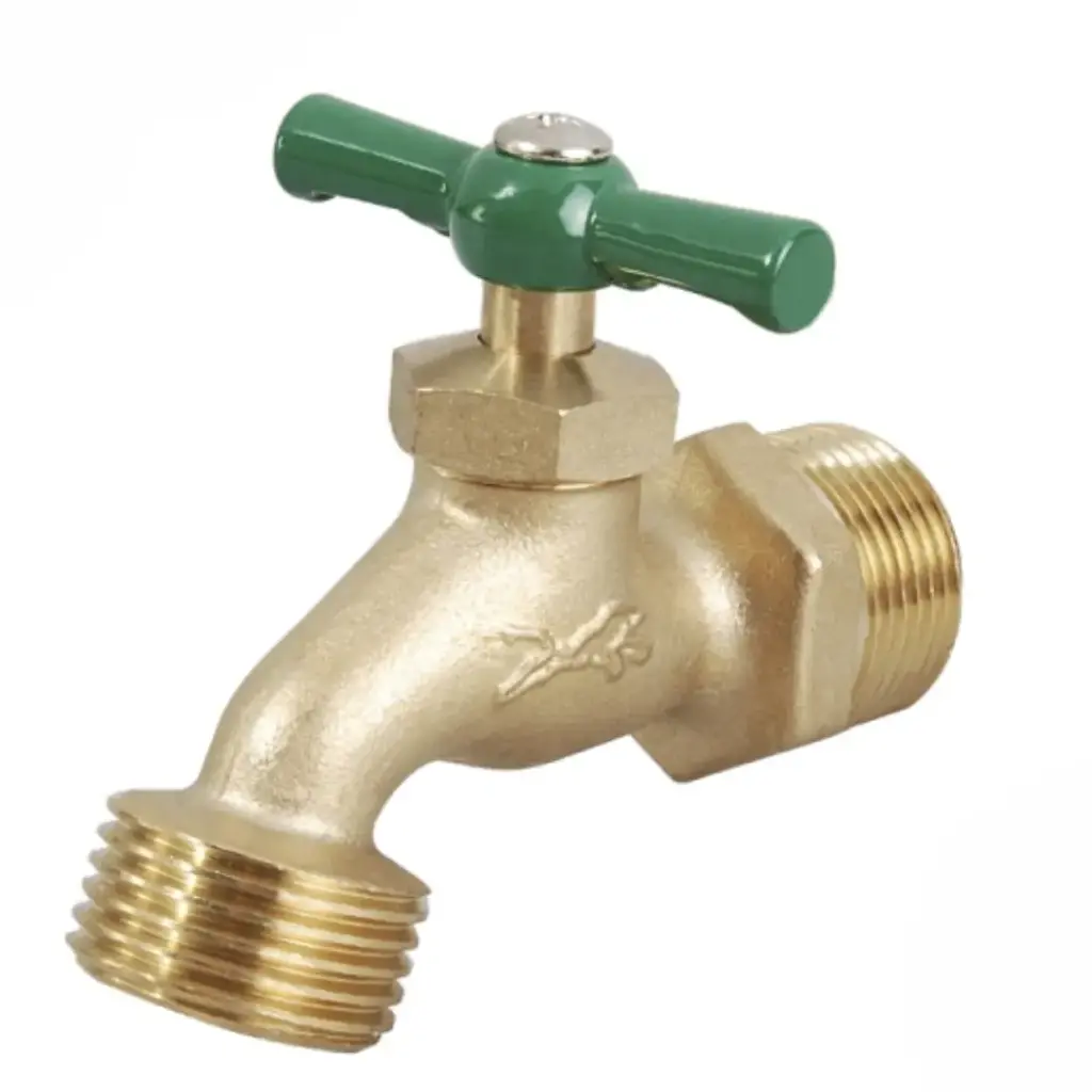 Llave De Nariz Para Jardín, Entrada De 3/4", Latón, 180 g, Lion Tools [L1900]