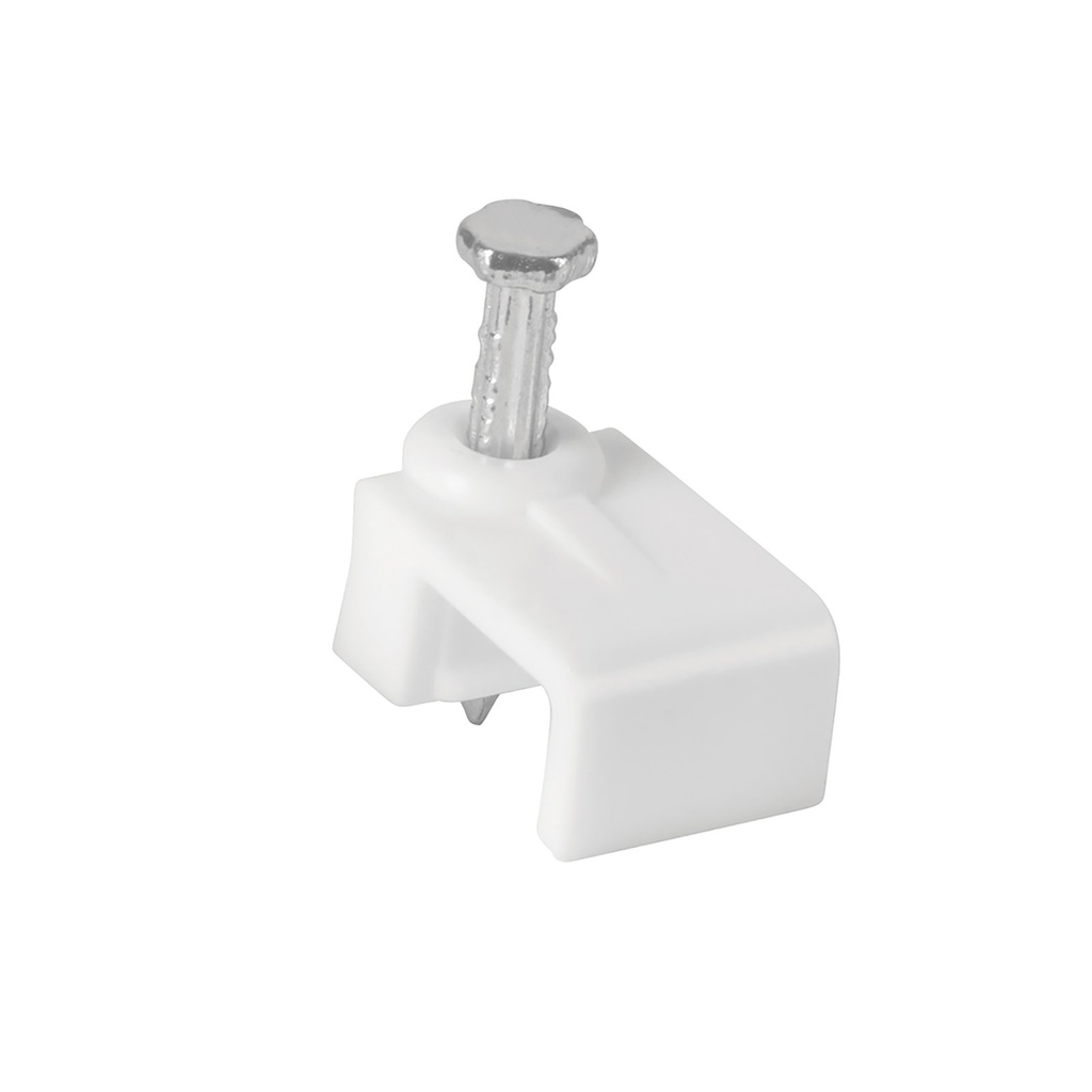 Grapas Planas 5 x 8 mm, Blancas, 20 Piezas, Lion Tools [L1412]