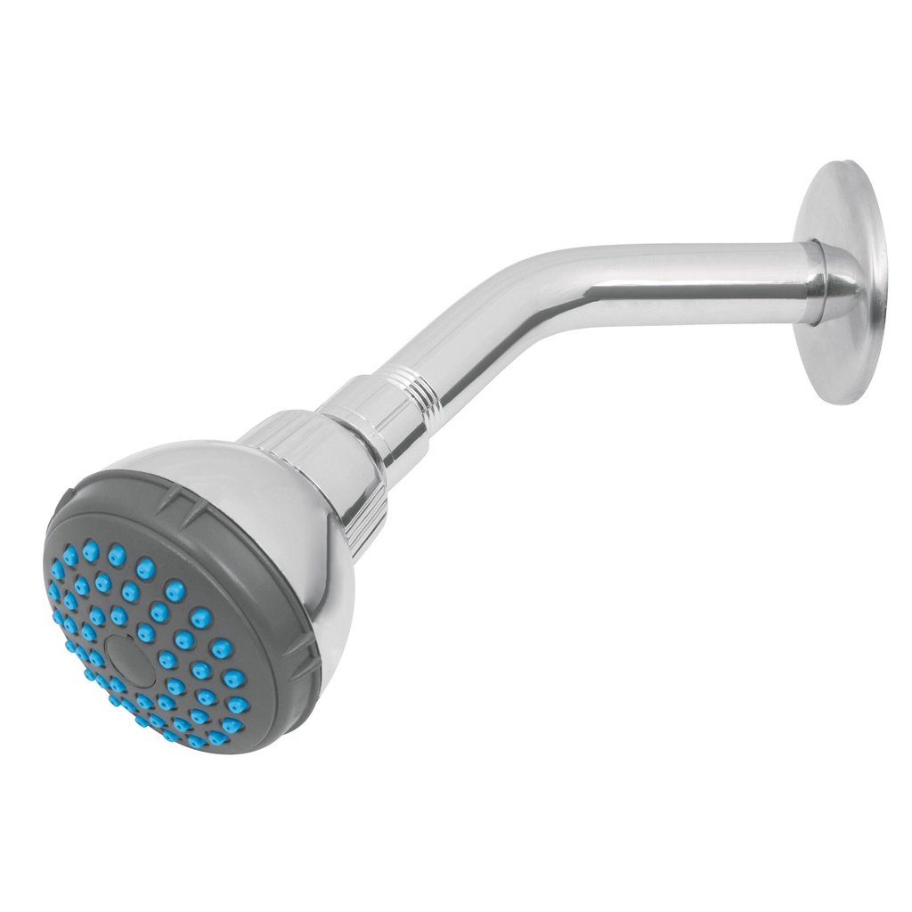 Regadera Redonda 2 1/2", Cabeza ABS, Acabado Cromado, Foset [49245]