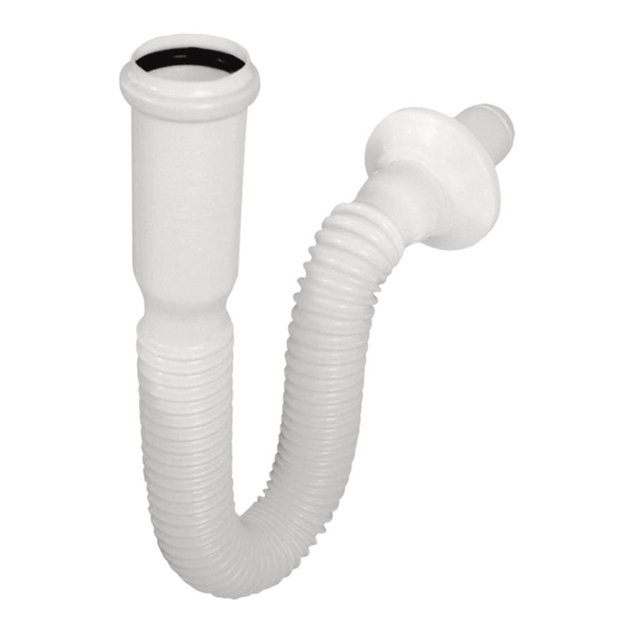Céspol Corrugado Para Lavabo, Universal, Sin Contracanasta, Fama [9774]