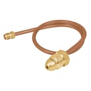 🆎Pigtail Con Tuerca Izquierda, Punta Pol, 50 cm, Foset o O IUSA [49964 & 312064]