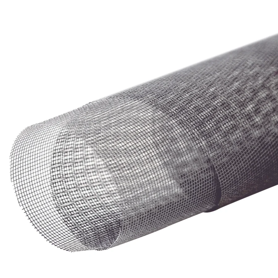 Malla/Tela Mosquitera Plástica, Gris, De 1.5 m, Por Metro, Aksi [124516]