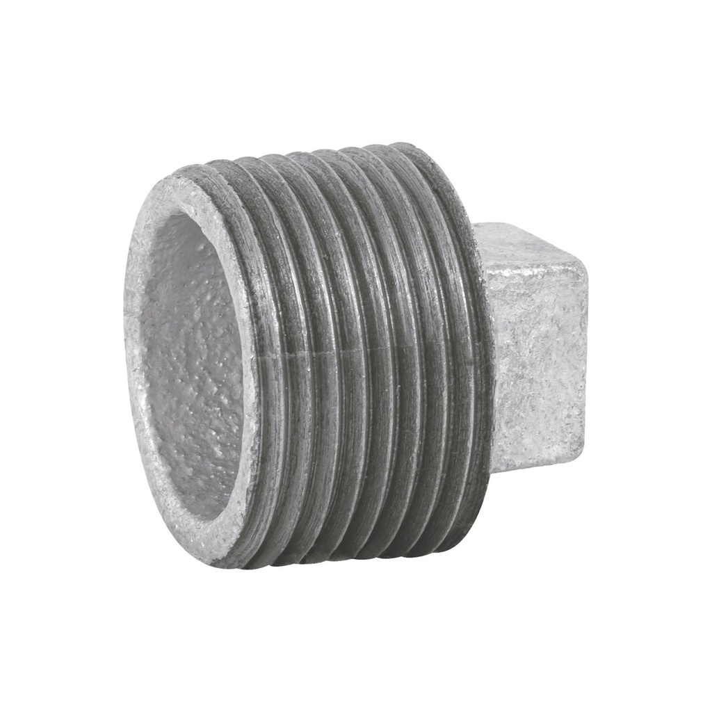 Tapón Macho Galvanizado 1" (25 mm), Foset [47496]