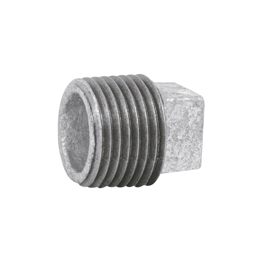 Tapón Macho Galvanizado 1/2" (13 mm), Foset [47494]