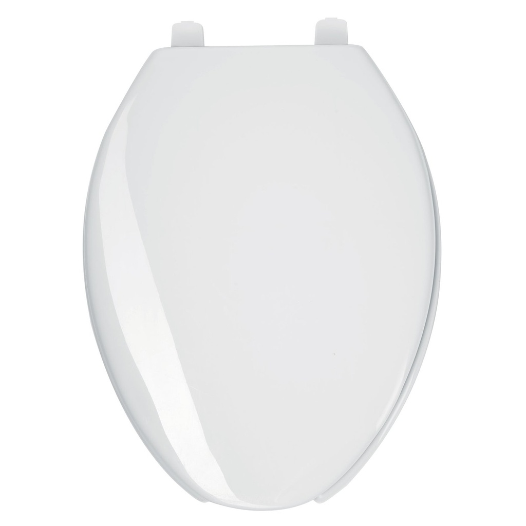 Asiento Alargado Para WC, Frente Abierto, Blanco, Foset Aqua [49905]