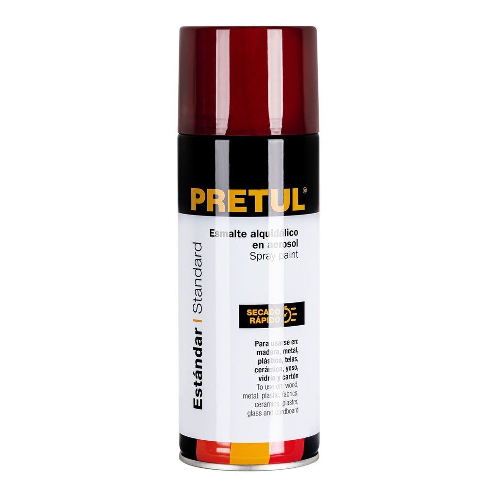 Esmalte En Aerosol, Rojo, 400 ml, Pretul [27173]
