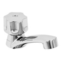 Llave Individual Para Lavabo ABS Cromado, Foset [49309]