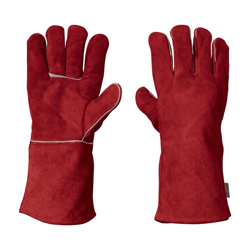 Guantes Rojos Para Soldador, Truper [19458]
