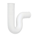 Cespol Flexible Para Lavabo, Sin Contra, 1 1/4" De PVC, Foset [49945]