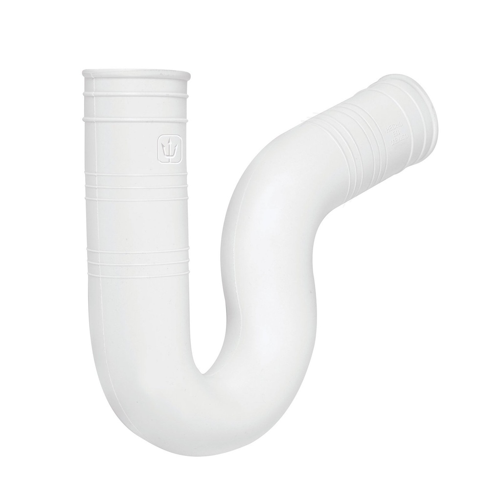 Cespol Flexible Para Fregadero, Sin Contra, 1 1/2" De PVC, Foset [49946]