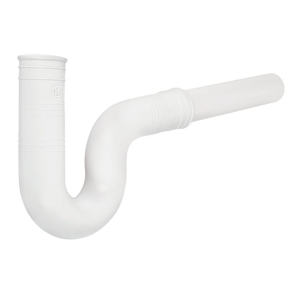Cespol Flexible Para Fregadero, Con Extension, Sin Contra, 1 1/2" De PVC, Foset [49948]