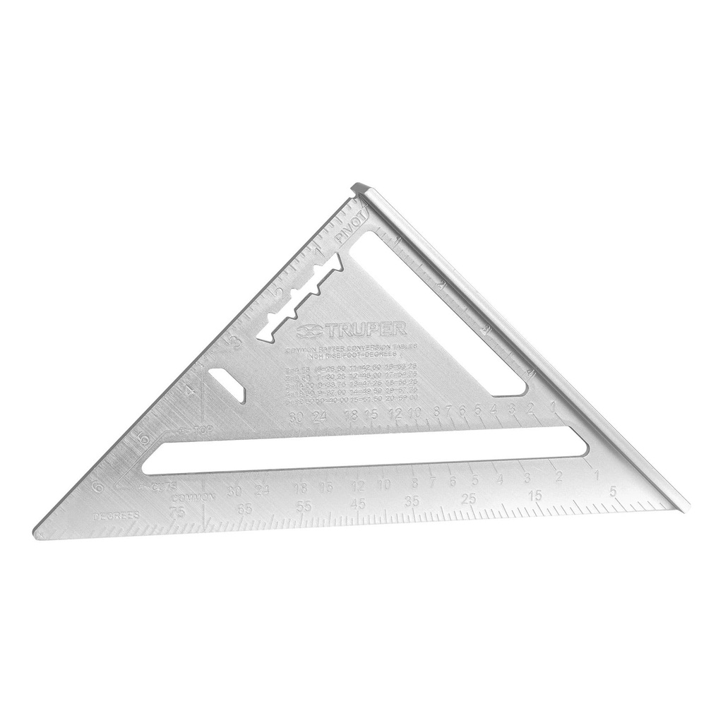 Escuadra 7" De Aluminio Para Muros De Yeso, Truper [15131]