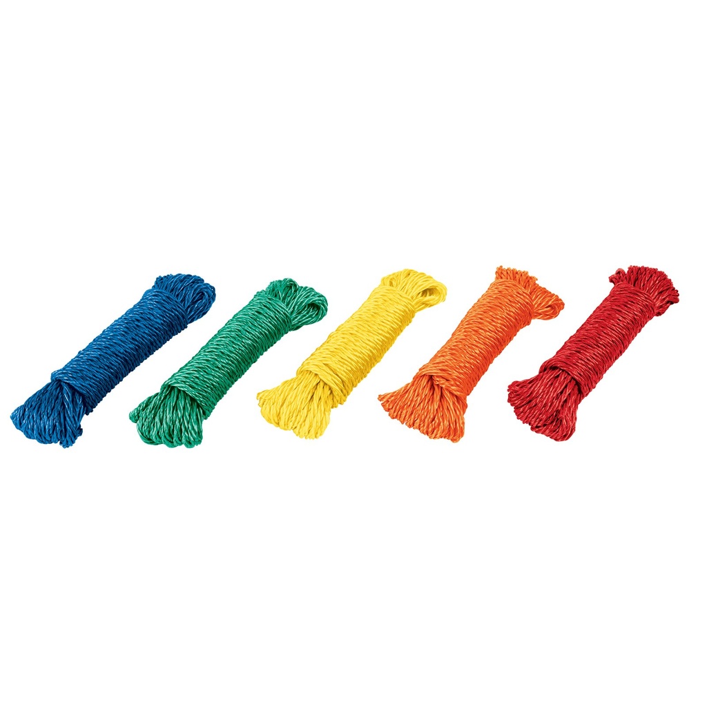 Lazo Para Tendedero 15 m, Polietileno, Colores Varios, Klintek [55947]