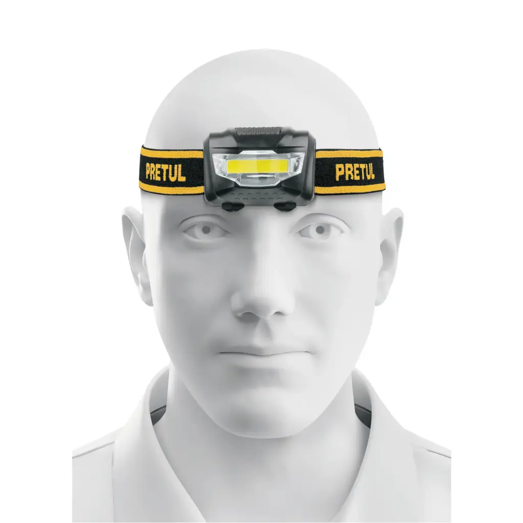 🔴Linterna De Minero 3 LEDs 65 lm De 3 Pilas AAA, Pretul [27083]