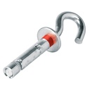 Taquetes Expansivos Con Armella Abierta 5/16" (Broca) x 45 mm, 4 pz, Fiero [47564]