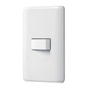 Placa Con Interruptor Sencillo, Color Blanco, Volteck Basic [25078]