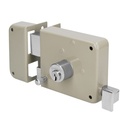 Cerradura De Sobreponer Instala-Fácil, Izquierda, Hermex Basic [27046]