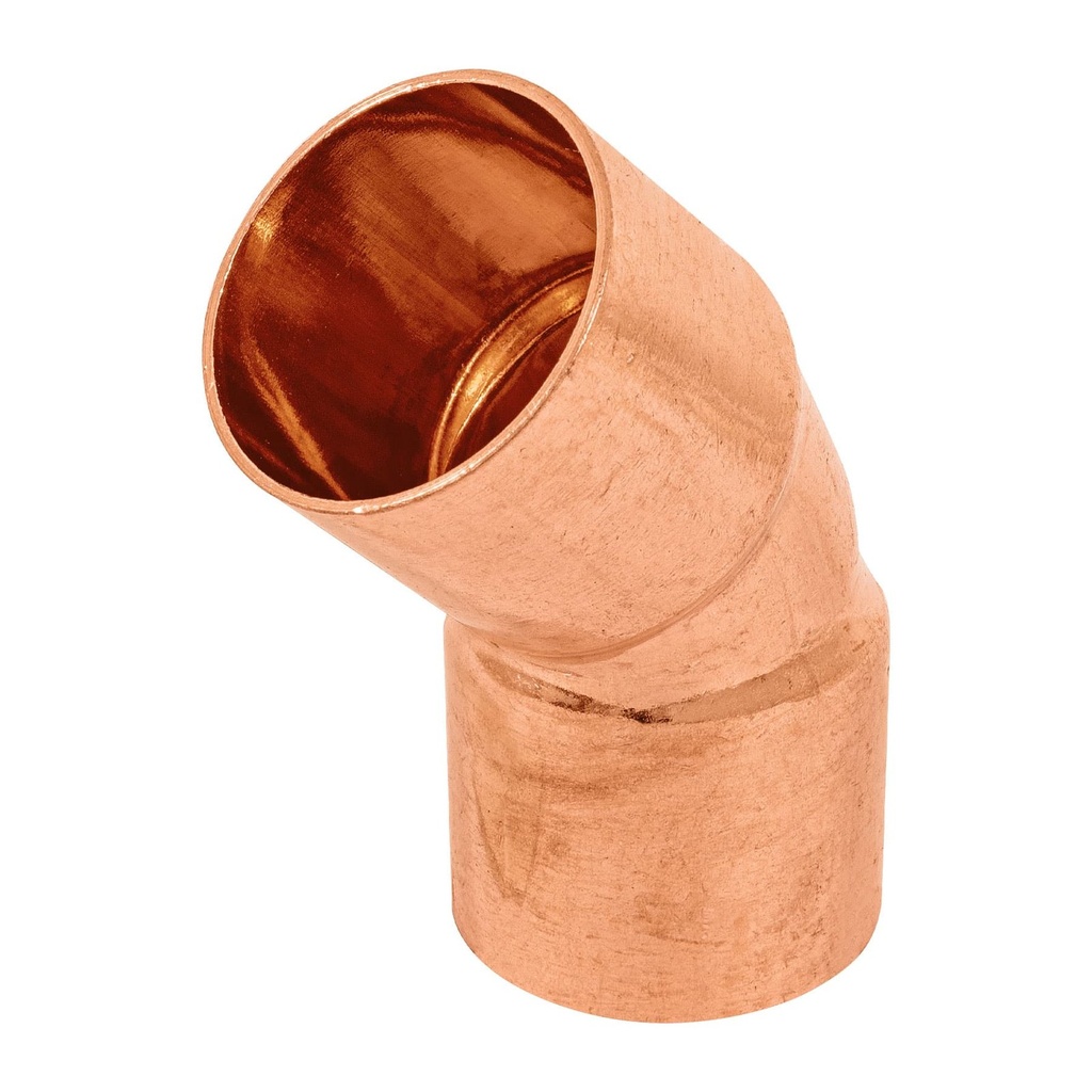 Codo 1" (25 mm) x 45° De Cobre [47636]