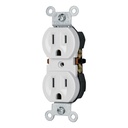 Contacto Dúplex, 2 Polos 3 Hilos, Standard, Blanco, Volteck [47733]