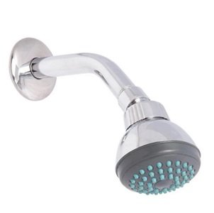 Regadera Redonda 2 1/2" de ABS, Acabado Cromado, Antisarro, Fonthy [400714CR]