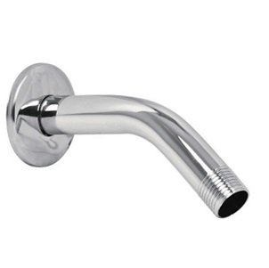 Brazo Para Regadera, Metalico,16 Cm, Con Chapeton, Solvex [SF-50035]