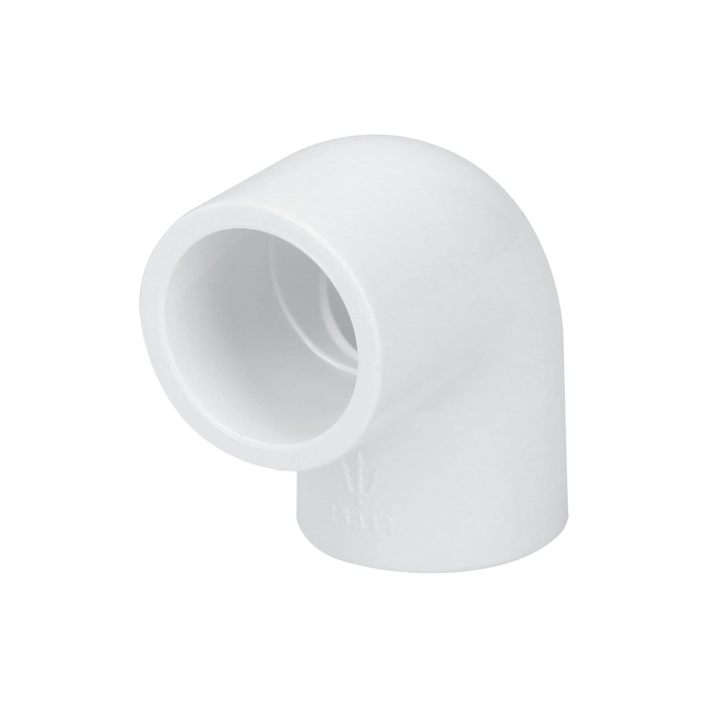Codo 1/2" (13 mm) x 90° De PVC Hidráulico [CO1290PVCH]