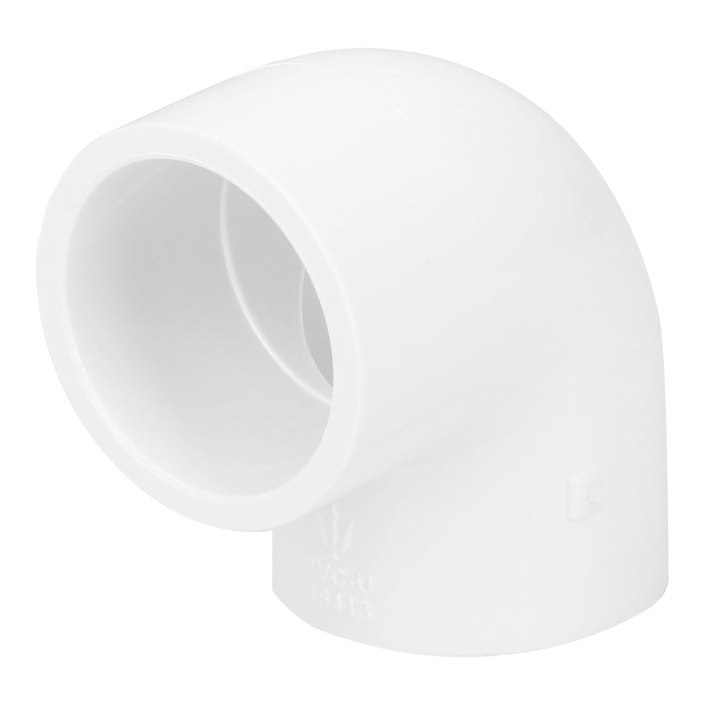 Codo 1" (25 mm) x 90° De PVC Hidráulico [CO190PVCH]
