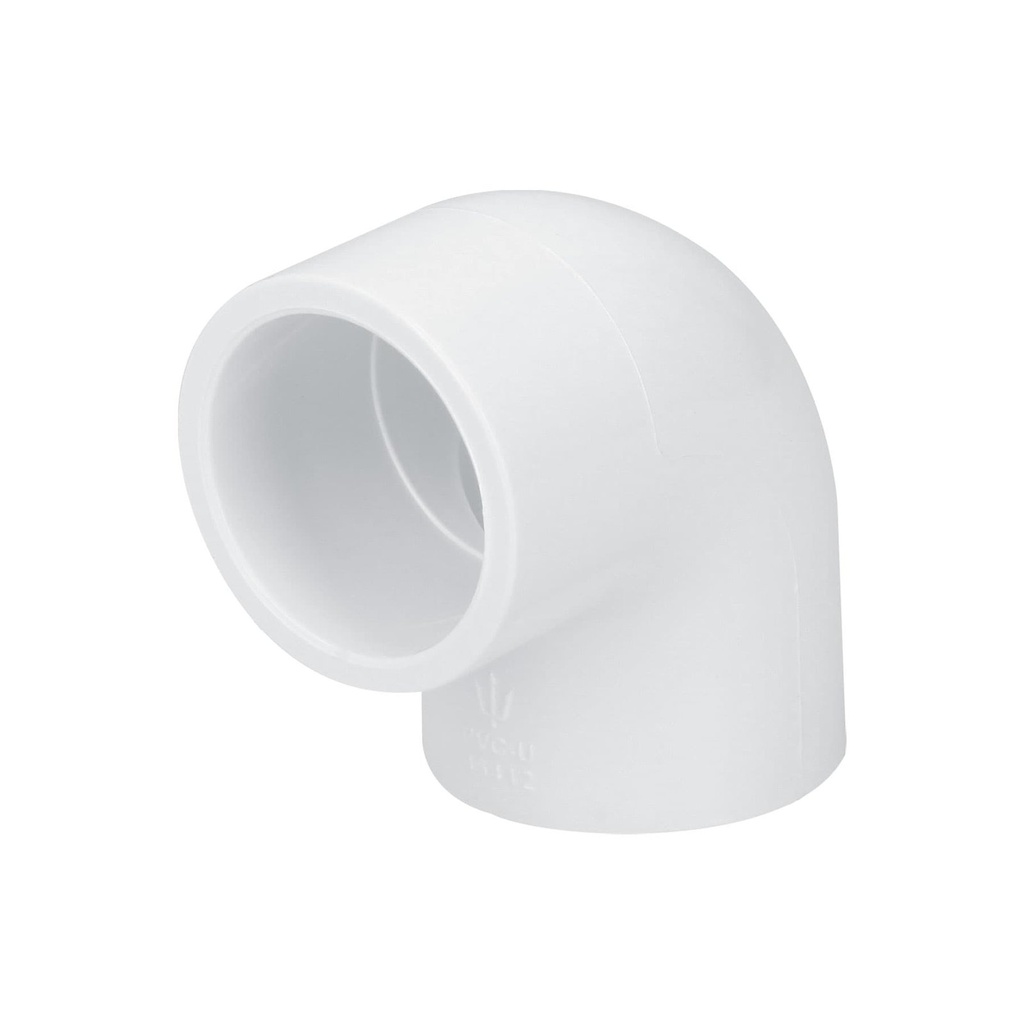 Codo 3/4" (19 mm) x 90° De PVC Hidráulico [CO3490PVCH]