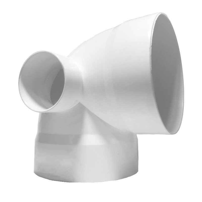 Codo 4" (110 mm) Con Salida Lateral De 2" (50 mm), PVC Sanitario [CS110050SL]