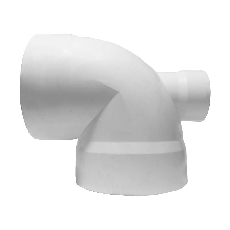Codo 4" (110 mm) C/ Salida Trasera 2" (50 mm) De PVC Sanitario [CS110050ST]
