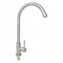 Llave Individual Para Fregadero, Acabado Cromo, Solo Agua Fría, Fonthy [LF66312]
