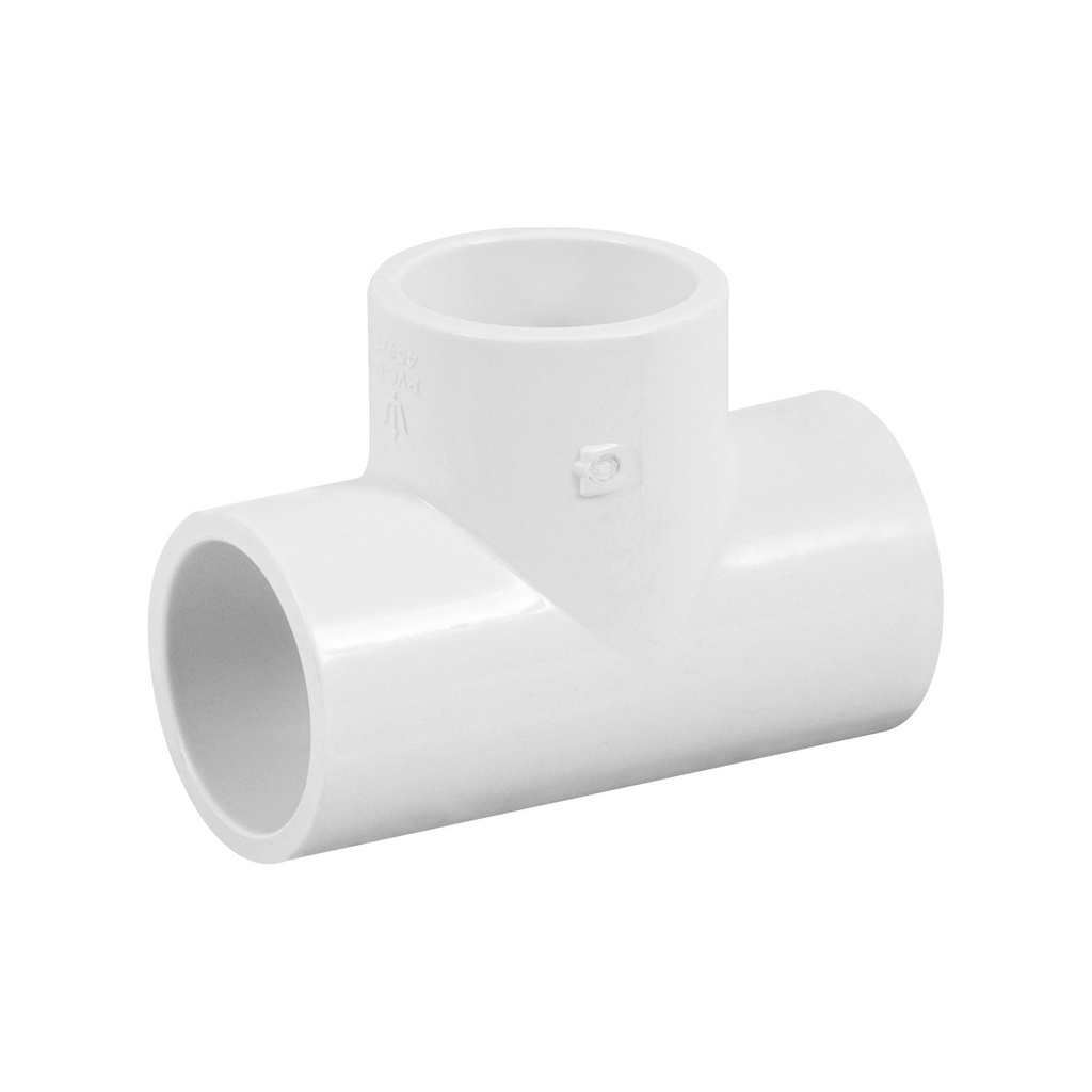 Tee 3/4" (19 mm) De PVC Hidráulico [TE34PVCH]