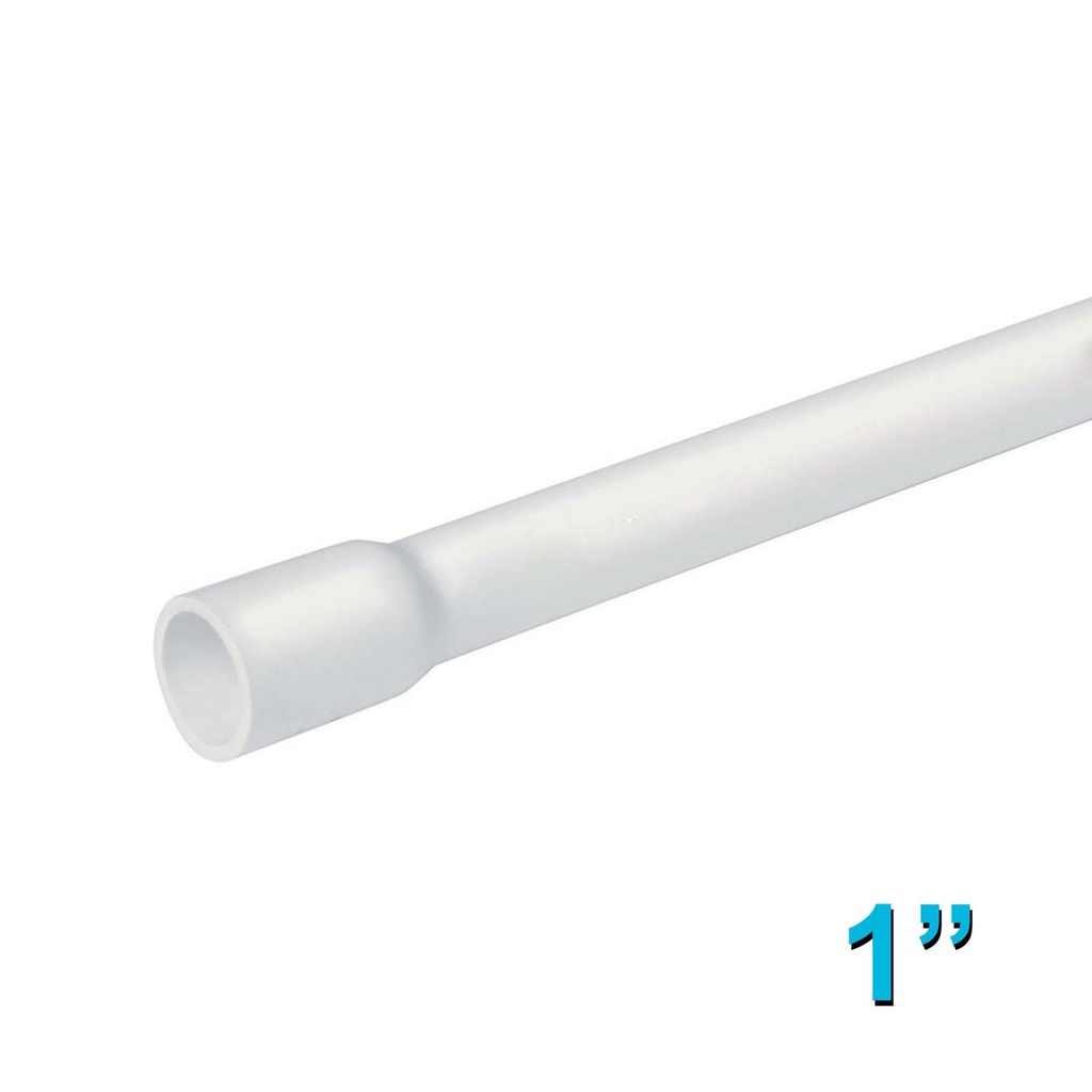 Tubo 1" (25 mm) De PVC Hidráulico, Por Metro [TU1PVCHPM]