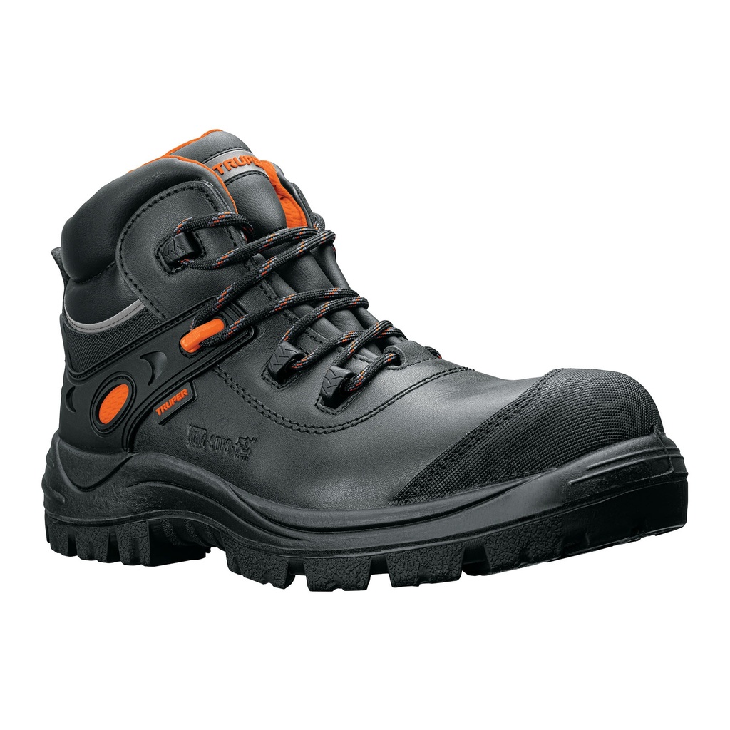 Bota De Seguridad Negra, #28 Dieléctrica Antifatiga, Truper []