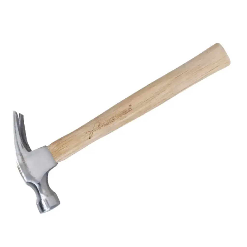 🔴Martillo 16 oz, Mango De Madera, Uña Recta, Lion Tools [L0072]